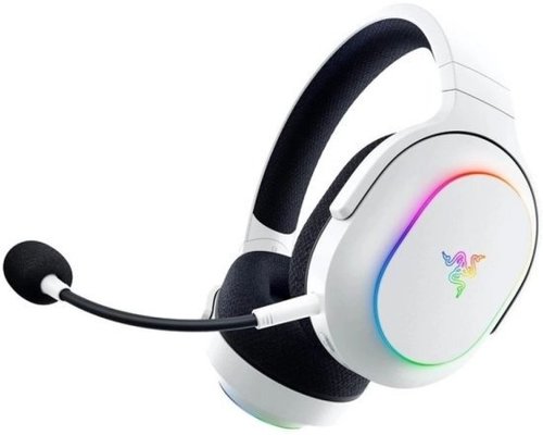 אוזניות גיימינג אלחוטיות צבע לבן Razer Barracuda X Chroma