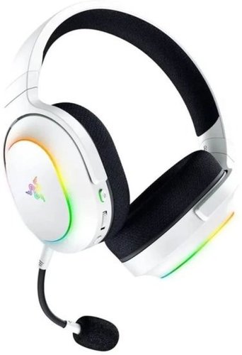 אוזניות גיימינג אלחוטיות צבע לבן Razer Barracuda X Chroma