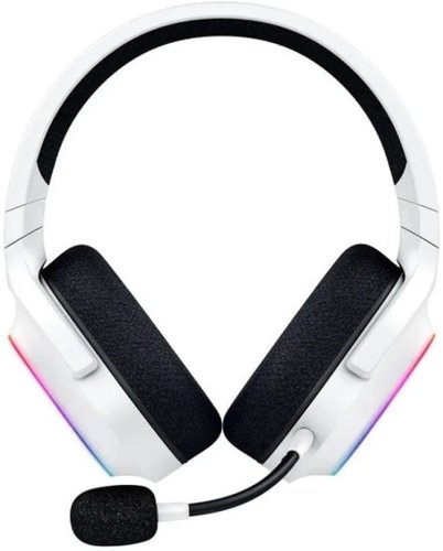 אוזניות גיימינג אלחוטיות צבע לבן Razer Barracuda X Chroma