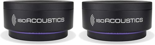 isoacoustics iso-puck 76 isolation speaker stands (2 units)