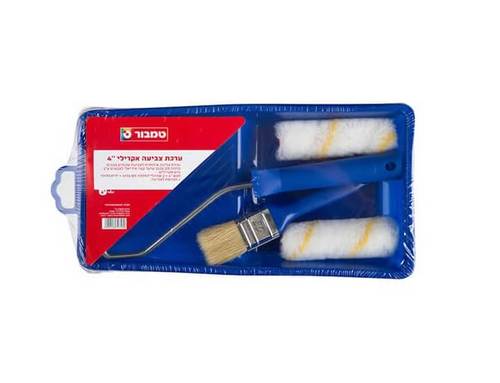 ערכת צביעה אקרילי ״4 Blue טמבור