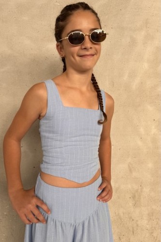 טופ עם ציפקות צ'ארלי