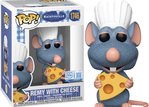 פופ! רמי עם גבינה #1746 – רטטוי | Funko Pop! Remy with Cheese #1746 – Ratatouille
