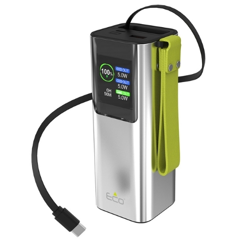 ECO PB-2100 סוללת גיבוי 20000mAh עם טעינה מהירה 100W.