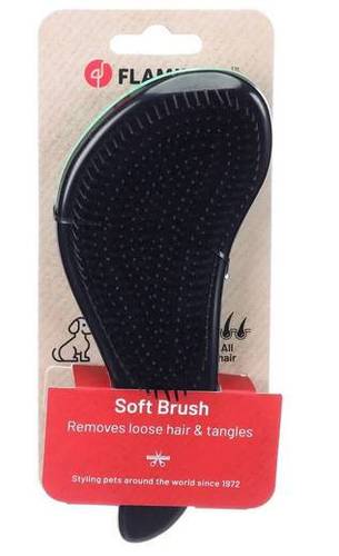 פלמינגו מברשת רכה לכלב | Flamingo Soft Dog Brush