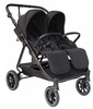 עגלת תאומים צרה בייבי מונסטרס Easy Twin 5 עם מושבים דו-כיווניים נפרדים בייבי מונסטרס-Baby Monsters  צבע שחור