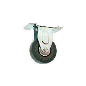גלגל 2 אינץ גומי אפור פלטה קבועה 30 קג 105