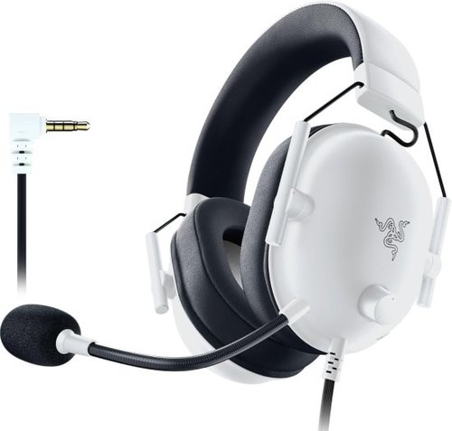 אוזניות גיימינג צבע לבן Razer BlackShark V2 X PlayStation