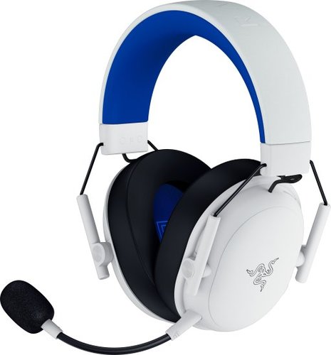 אוזניות גיימינג אלחוטיות צבע לבן Razer BlackShark V3 X HyperSpeed PlayStation
