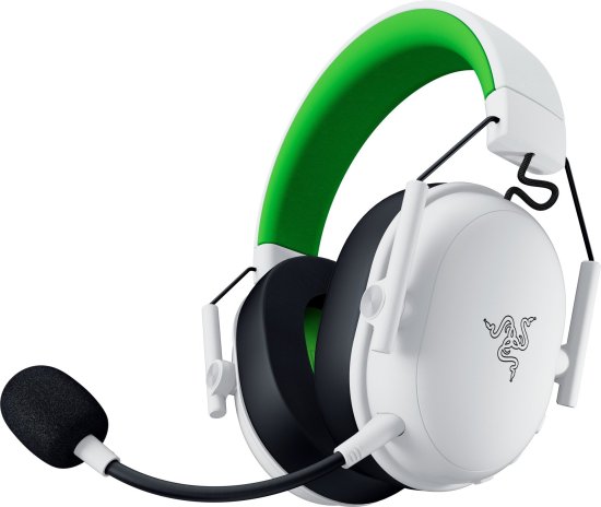 אוזניות גיימינג אלחוטיות צבע לבן Razer BlackShark V3 X HyperSpeed Xbox