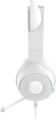 אוזניות גיימינג חוטיות צבע לבן Razer Kraken Kitty V3 X