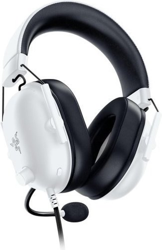 אוזניות גיימינג צבע לבן Razer BlackShark V2 X Xbox
