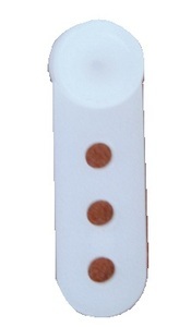 מארז גלגל פלסטיק לוילון, 20 יח'