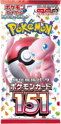 Pokemon Card Game Scarlet & Violet Enhanced Expansion Pack Pokemon Card 151
