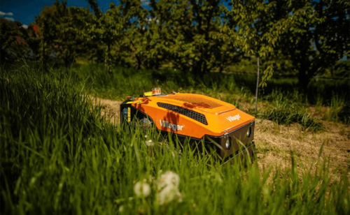 רובוט כיסוח דשא ועשבייה | דגם VILLY RC53 | עם שלט רחוק | מבית 