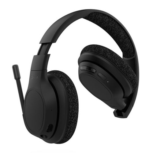  אוזניות אלחוטיות Belkin SoundForm Adapt Over-Ear Bluetooth עם מיקרופון וסוללה עד 65 שעות Belkin SoundForm Adapt AUD005BTBLK 