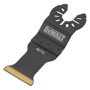 להב טיטניום למולטיטול לחיתוך מתכת, אבן ועץ DEWALT