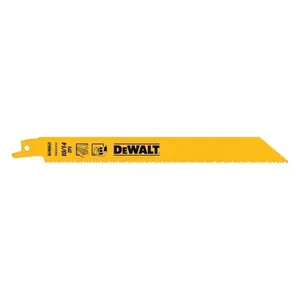 5 יחידות להבים למסור חרב לחיתוך מתכת 203 מ"מ DEWALT