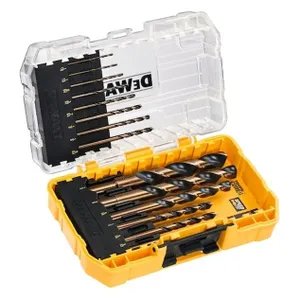 סט 14 מקדחים חלקים DEWALT