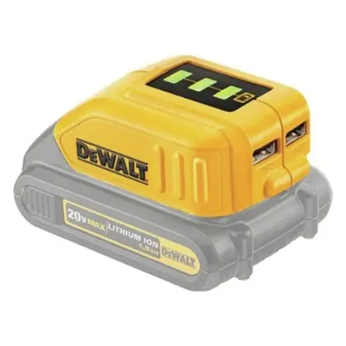 מטען ממיר מתח USB דיוולט DCB090 – מטענים