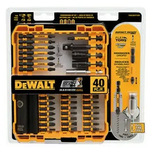 סט ביטים 40 חלקים לאימפקט בארגז DEWALT