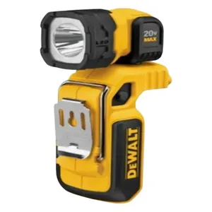 פנס לד ידני 165 לומינס עם הטיית ראש 20V (גוף בלבד) DEWALT