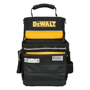 תיק טכנאים פתוח בעל תחתית קשיחה ו25 תאים DEWALT