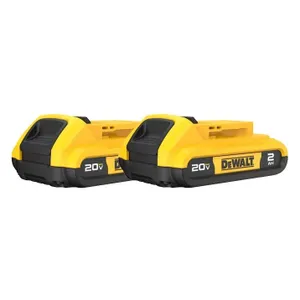 זוג סוללות 18V ליתיום 2AH DEWALT