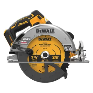 מסור עגול נטען 54/20V ללא פחמים "7 1/4 (גוף בלבד) DEWALT