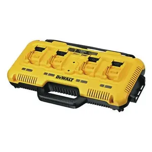 מטען מהיר 4 סוללות במקביל 10.8V/18V/54V DEWALT