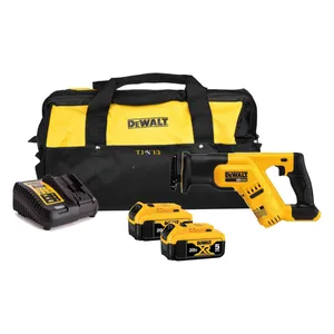מסור חרב נטען 20V + שתי סוללות 5.0AH DEWALT