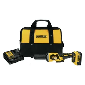 משחזת ציר נטענת 18V + סוללה 5.0AH DEWALT
