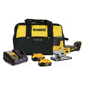 מסור אנכי 20V + שתי סוללות 5.0AH DEWALT
