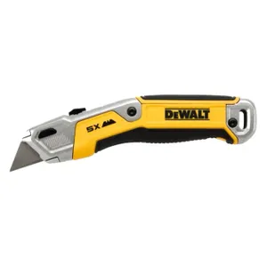 סכין יפנית מתקפלת עם אחסון להבים DEWALT