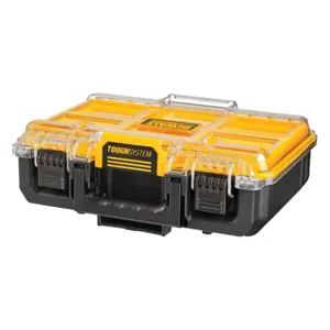 אורגנייזר 6 תאים מכסה שקוף DEWALT