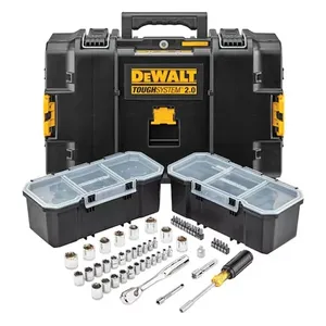 סט בוקסות 53 חלקים הינע "1/4, "3/8 DEWALT