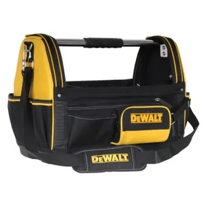 תיק בד פתוח חזק ומקצועי לכלי עבודה DEWALT