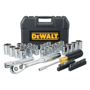 סט בוקסות 49 חלקים "1/2 בארגז קשיח DEWALT