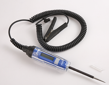 מנורת ביקורת DC 3-72V עם צג LCD לבדיקת קוטביות רציפות ומתח יתר מק”ט: 1128411