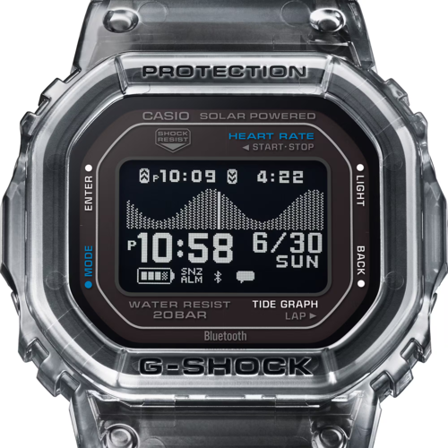CASIO GBX-H5600-1D סולארי מד דופק שעון ספורט מקצועי