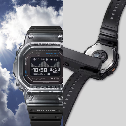 CASIO GBX-H5600-1D סולארי מד דופק שעון ספורט מקצועי