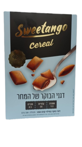 דגני בוקר במילוי קרם נוגט 330 גרם Sweetango