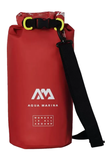 תיק נשיאה נגד מים 10 ליטר בצבע אדום מבית AQUA MARINA