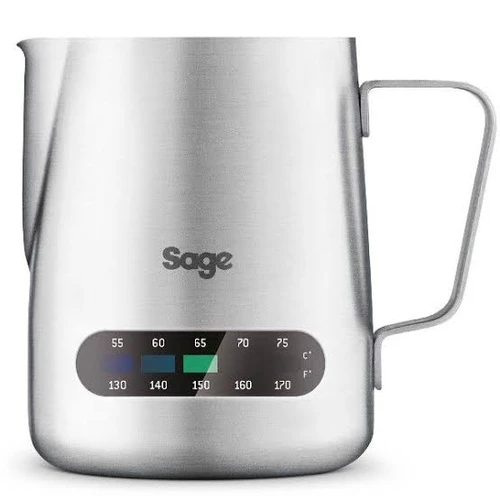 כד הקצפה Sage the Temp Control עם מד חום – נירוסטה | SES003BSS