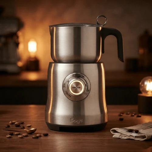 מקציף חלב Sage the Milk Café – נירוסטה, חימום אינדוקציה | SMF600BSS