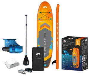 סאפ AMgo 366PFS+מנוע סנפיר בצבע כחול מבית AQUA MARINA