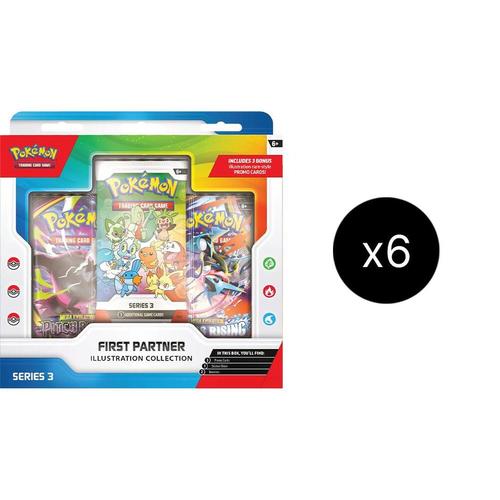 קלפי פוקימון קייס פירסט פרטנר סדרה 3 First Partner Illustration Collection Case (Series 3) - First Partner Collection 2026
