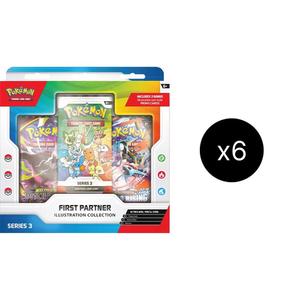 קלפי פוקימון קייס פירסט פרטנר סדרה 3 First Partner Illustration Collection Case (Series 3) - First Partner Collection 2026