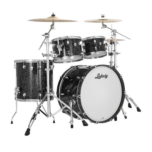 מערכת 4 חלקים "22 Ludwig LN34204TXA8 NEUSONIC MOD2 EBONY PEARL