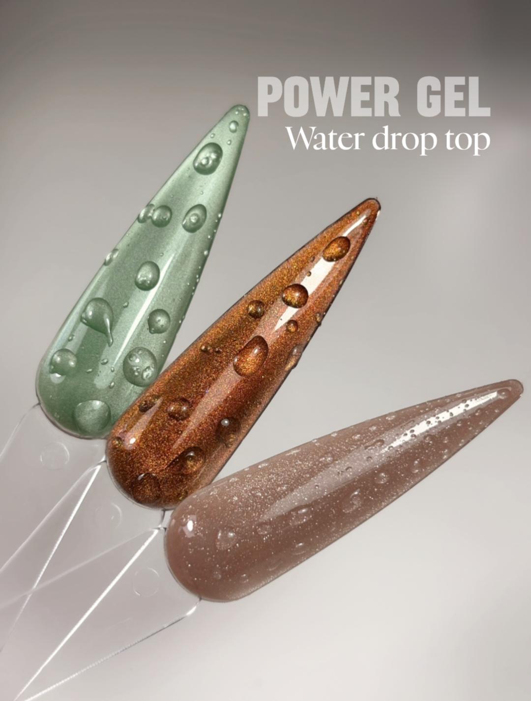 לק ג׳ל 15 מ״ל פאוור ג׳ל Power Gel ״אפקט בועות הסבון״ STEP 1+2